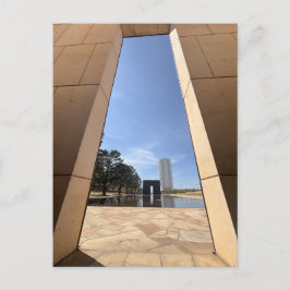 Oklahoma City National Memorial Stenen Boog Briefkaart