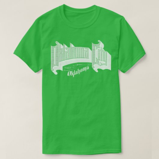  Oklahoma City OK T-shirt (Design voorkant)