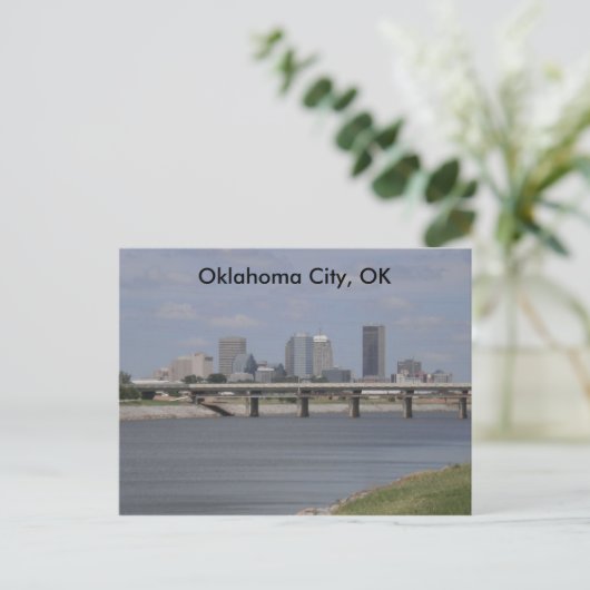 Oklahoma City, oké Briefkaart (Staand voorkant)