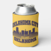 Oklahoma City, Oklahoma Blikjeskoeler (Blikje Voorkant)