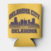 Oklahoma City, Oklahoma Blikjeskoeler (Voorkant)
