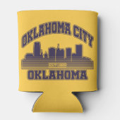 Oklahoma City, Oklahoma Blikjeskoeler (Achterkant)