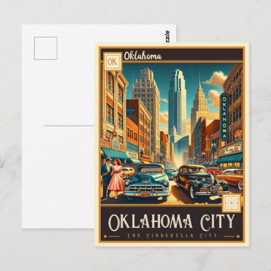 Oklahoma City, Oklahoma |  Briefkaart (Voorkant / Achterkant)