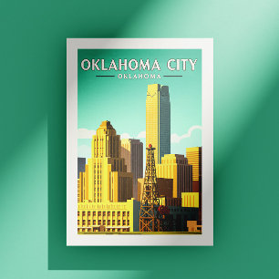  Oklahoma City Oklahoma Briefkaart