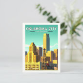  Oklahoma City Oklahoma Briefkaart (Staand voorkant)