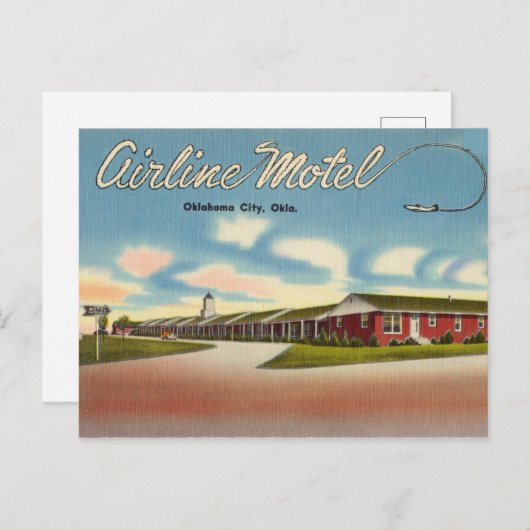 Oklahoma City, Oklahoma Briefkaart (Voorkant / Achterkant)