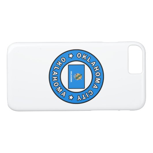 Oklahoma City Oklahoma Case-Mate iPhone Case (Achterkant (Horizontaal))