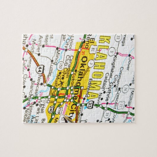Oklahoma City, Oklahoma Legpuzzel (Horizontaal)