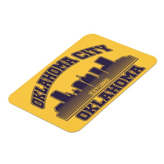 Oklahoma City, Oklahoma Magneet (Linkerzijde)