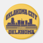 Oklahoma City, Oklahoma Magneet (Voorkant)