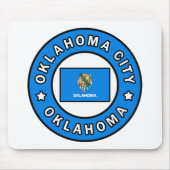 Oklahoma City Oklahoma Muismat (Voorkant)