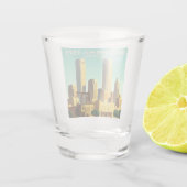 Oklahoma City Oklahoma Shot Glas (Achterkant)