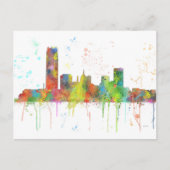 OKLAHOMA CITY, OKLAHOMA SKYLINE BRIEFKAART (Voorkant)
