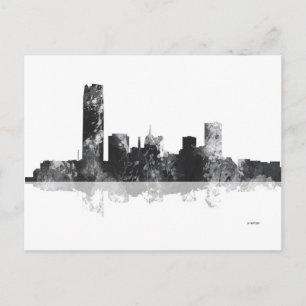 OKLAHOMA CITY, OKLAHOMA SKYLINE BRIEFKAART
