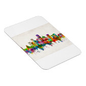 Oklahoma City Oklahoma Skyline Magneet (Rechterzijde)