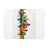 Oklahoma City Oklahoma Skyline Magneet (Horizontaal)