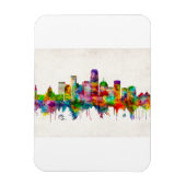 Oklahoma City Oklahoma Skyline Magneet (Verticaal)