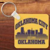 Oklahoma City, Oklahoma Sleutelhanger (Voorkant)