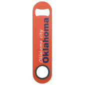Oklahoma City, Oklahoma Speed Bottle Opener Speed Flessenopener (Voorkant)