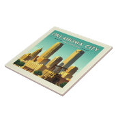  Oklahoma City Oklahoma Tegeltje (Zijkant)