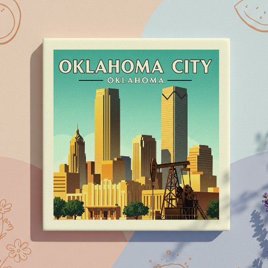  Oklahoma City Oklahoma Tegeltje