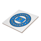 Oklahoma City Oklahoma Tegeltje (Zijkant)