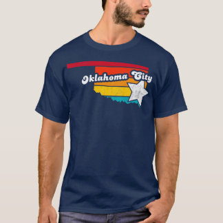 Oklahoma City Oklahoma  Verdrietig Souvenir T-shirt