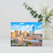 Oklahoma City, Oklahoma, Verenigde Staten Feestdagenkaart (Staand voorkant)