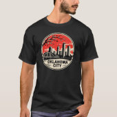 Oklahoma City Oklahoma Verenigde Staten T-shirt (Voorkant)