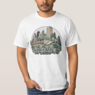 Oklahoma City Oklahoma Verenigde Staten T-shirt
