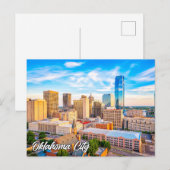 Oklahoma City, Oklahoma, VS Feestdagenkaart (Voorkant / Achterkant)