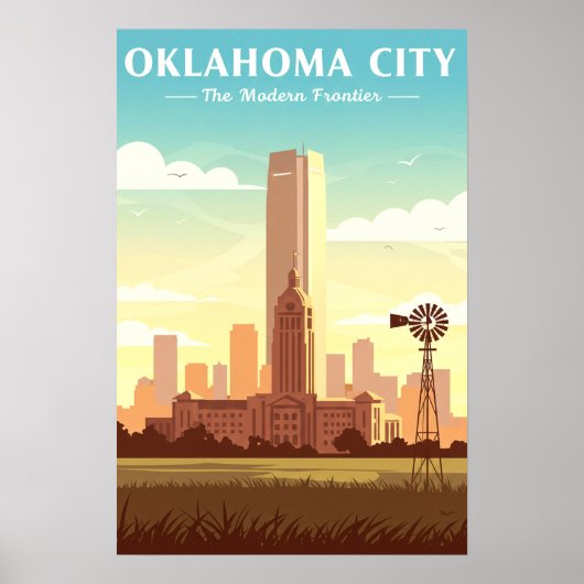 Oklahoma City Poster (Voorkant)