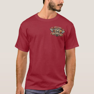 Oklahoma City Route 66 100 Jaar Vintage T-Shirt