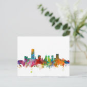 Oklahoma City Skyline Briefkaart (Staand voorkant)