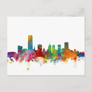Oklahoma City Skyline Briefkaart