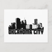 Oklahoma City Skyline Briefkaart (Voorkant)