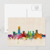 Oklahoma City Skyline Cityscape Briefkaart (Voorkant / Achterkant)