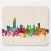 Oklahoma City Skyline Cityscape Muismat (Voorkant)