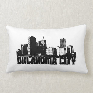 Oklahoma City Skyline Kussen