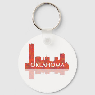 OKLAHOMA CITY SKYLINE - Sleutelhanger