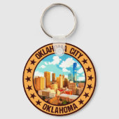 Oklahoma City Sleutelhanger (Voorkant)