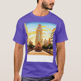 Oklahoma City tekening T-shirt