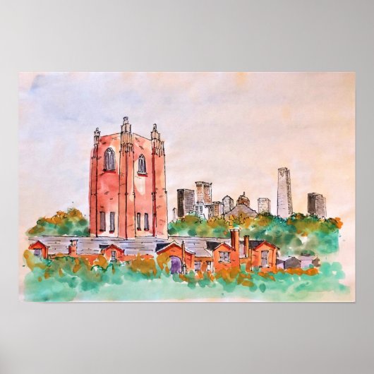 Oklahoma City University - OCU Poster (Voorkant)