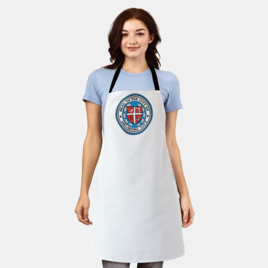 Oklahoma City vlag Apron Schort (Gedragen)