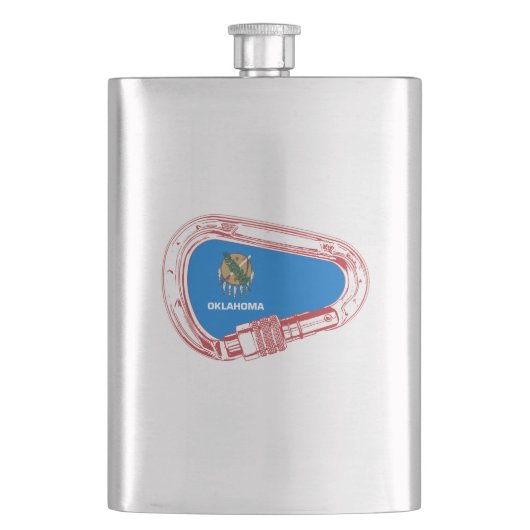 Oklahoma Climate Carabiner Flacon (Voorkant)
