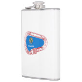 Oklahoma Climate Carabiner Heupfles (Links)