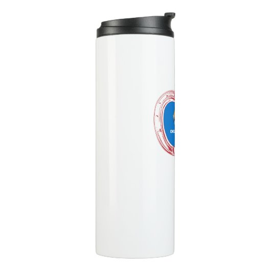 Oklahoma Climate Carabiner Thermosbeker (Gedraaid links)