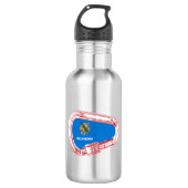 Oklahoma Climate Carabiner Waterfles (Voorkant)