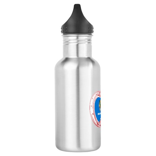 Oklahoma Climate Carabiner Waterfles (Links)