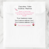 OKLAHOMA Cottage Food Law product stickers (Tas)